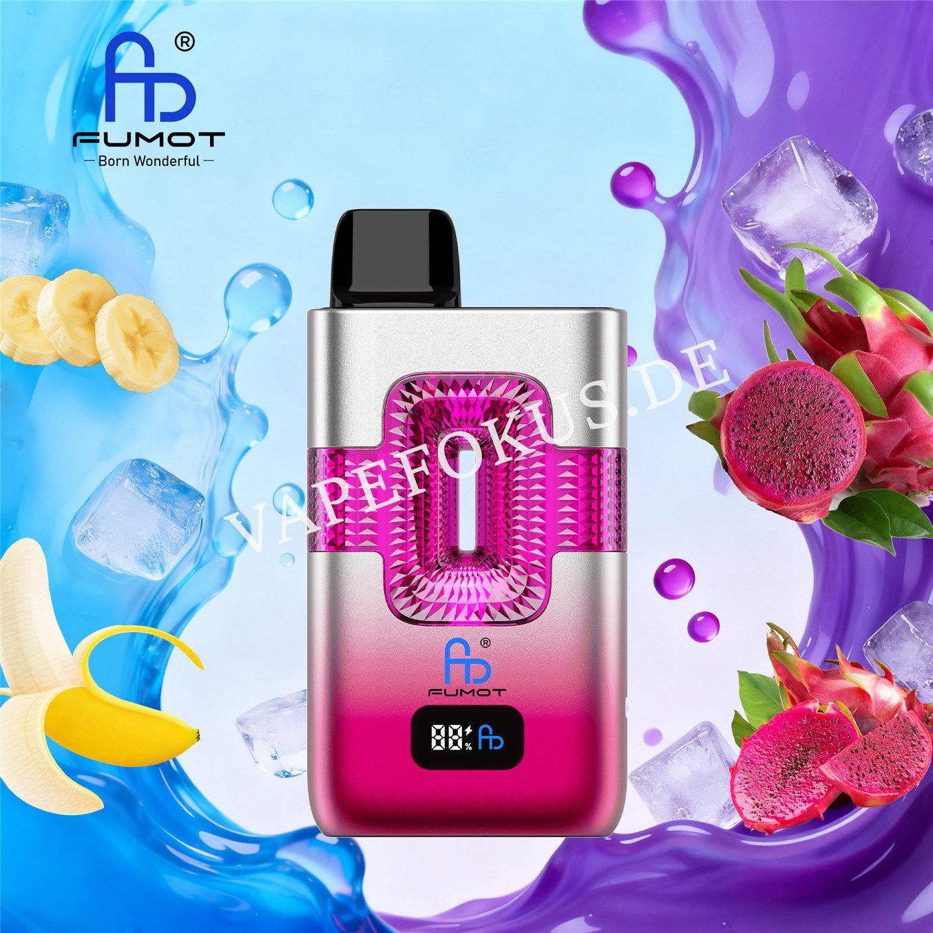 Banana Ice Black Dragon Ice 50k Fumot Eco 2in1 50000 Vfsdeiirt50000