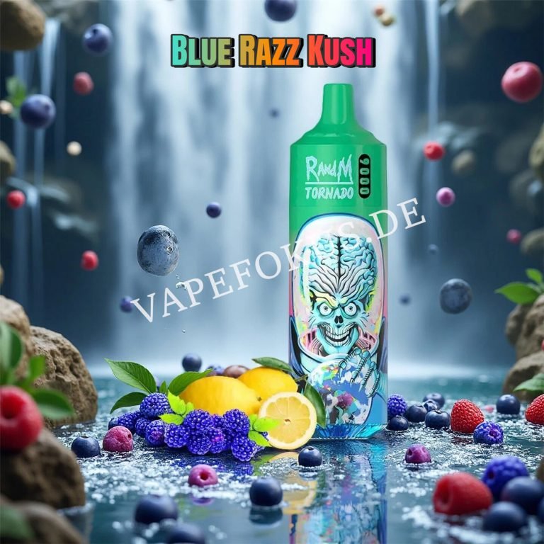 Blue Razz Kush Randm Tornado 9000 Vfsdeiirt9000
