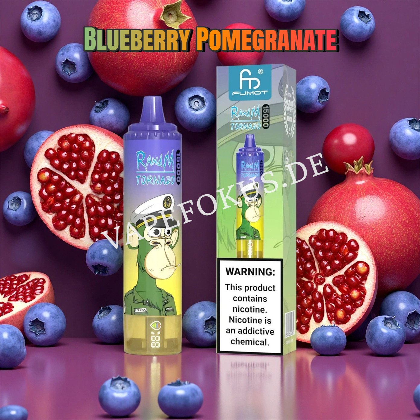 Blueberry Pomegranate 15k Randm Tornado 15000 Vfsdeiirt15000