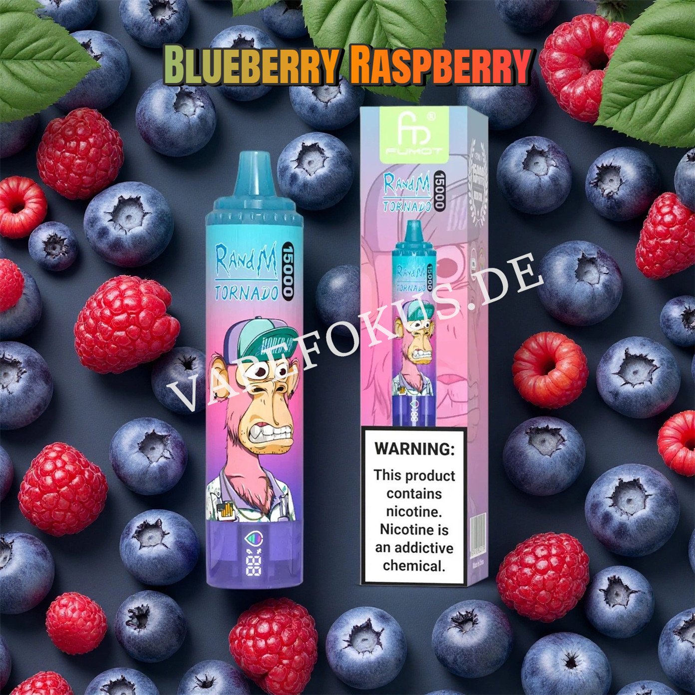 Blueberry Raspberry 15k Randm Tornado 15000 Vfsdeiirt15000