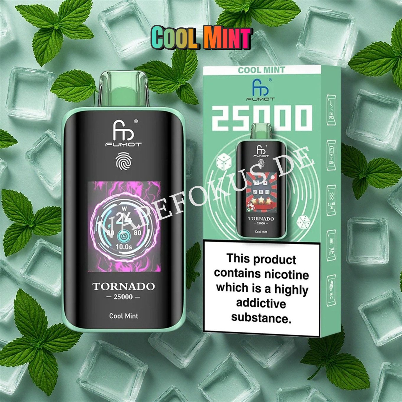 Cool Mint 25k Randm Tornado 25000 Vfsdeiirt25000