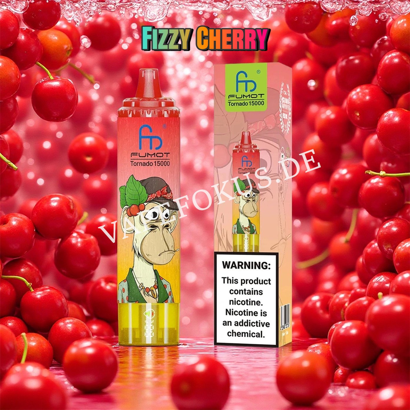 Fizzy Cherry 15k Randm Tornado 15000 Vfsdeiirt15000