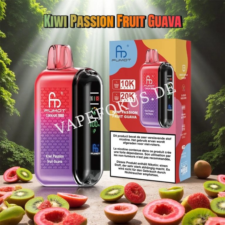Kiwi Passion Fruit Guava 20k Fumot Tornado 20000 Vfsdeiirt20000