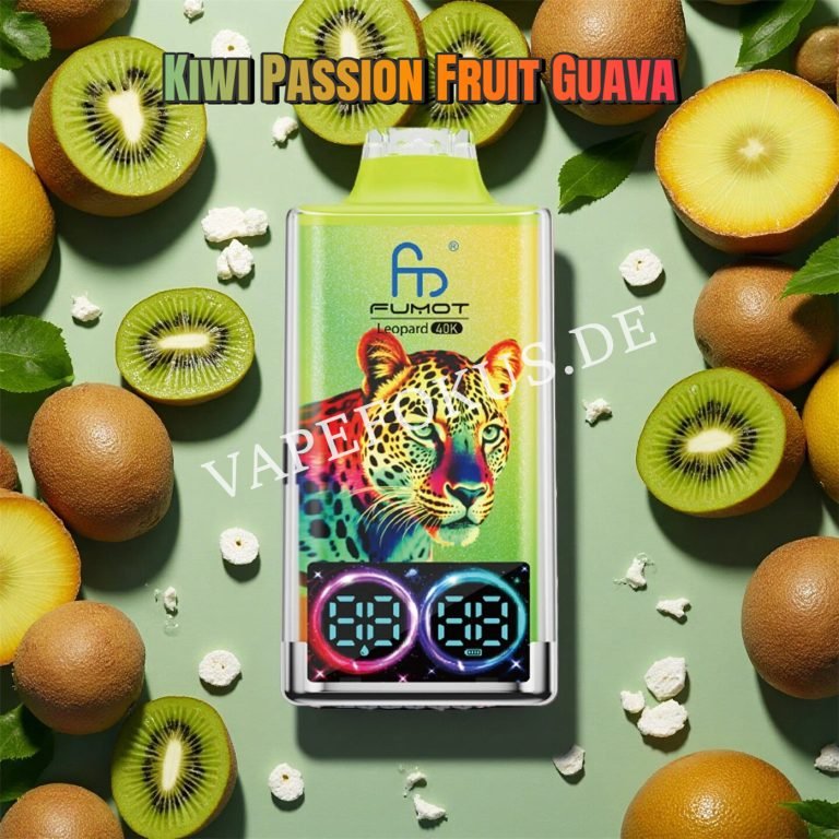 Kiwi Passion Fruit Guava 40k Randm Tornado 40000 Fumot Leopard Vfsdeiirt40000