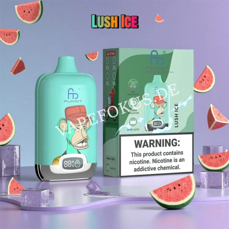 Lush Ice 12k Fumot Digital Box 12000 Vfsdeiirt12000n2