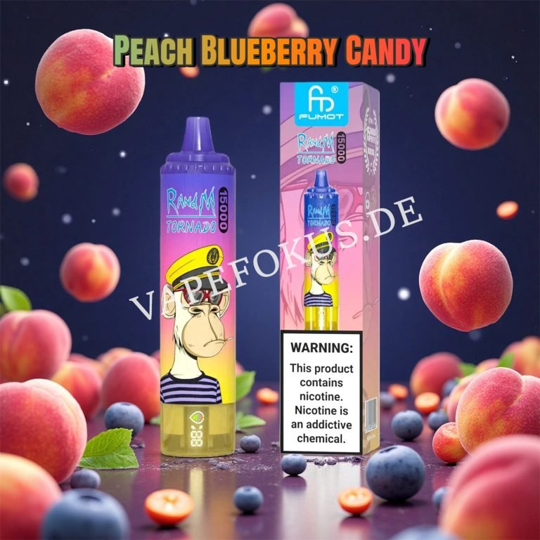 Peach Blueberry Candy 15k Randm Tornado 15000 Vfsdeiirt15000