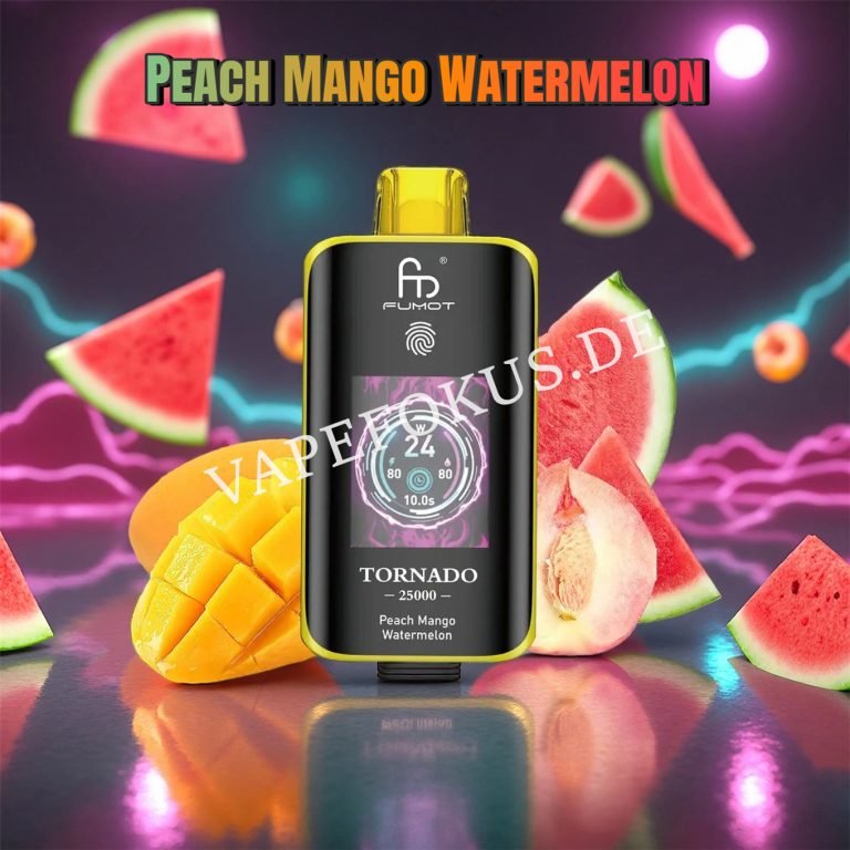 Peach Mango Watermelon 25k Randm Tornado 25000 Vfsdeiirt25000