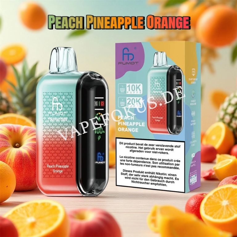 Peach Pineapple Orange 20k Fumot Tornado 20000 Vfsdeiirt20000
