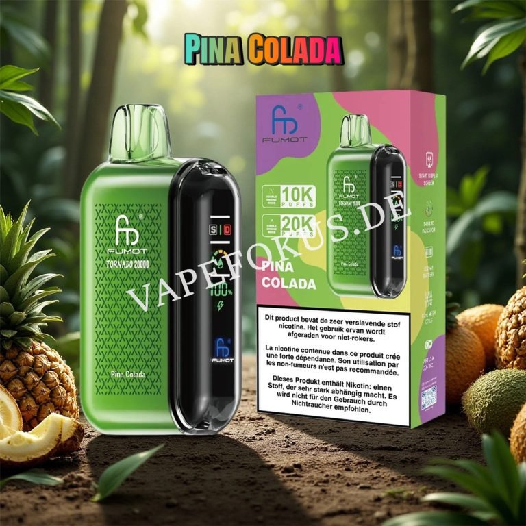 Pina Colada 20k Fumot Tornado 20000 Vfsdeiirt20000