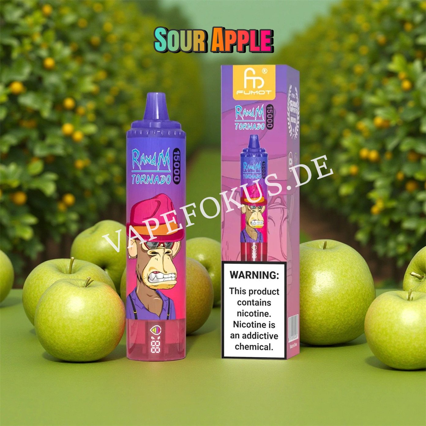 Sour Apple 15k Randm Tornado 15000 Vfsdeiirt15000