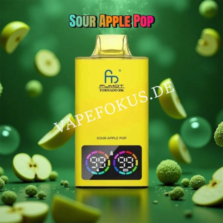 Sour Apple Pop 35k Randm Tornado 35000 Vfsdeiirt35000