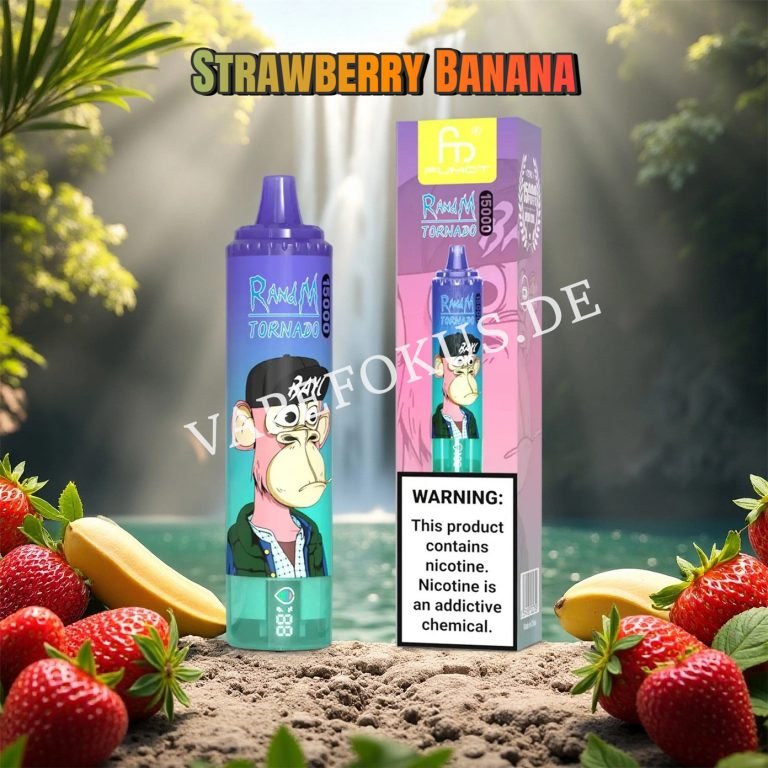 Strawberry Banana 15k Randm Tornado 15000 Vfsdeiirt15000