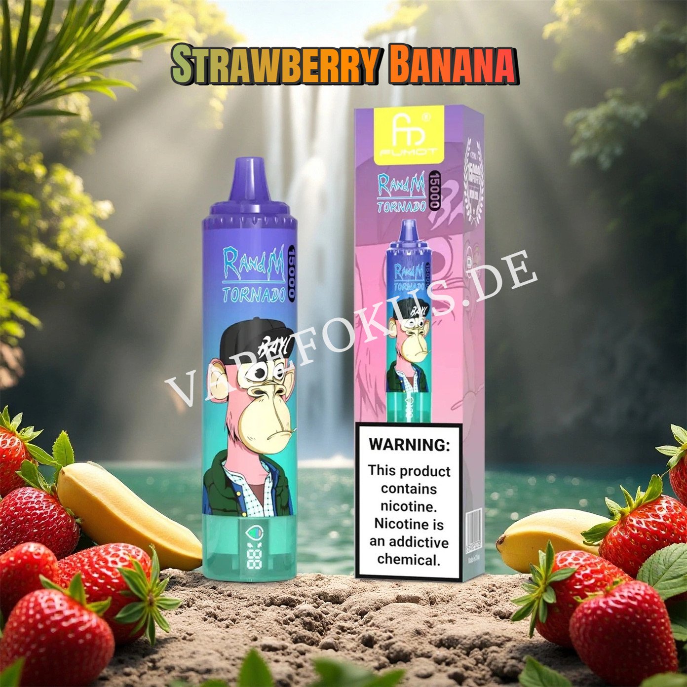 Strawberry Banana 15k Randm Tornado 15000 Vfsdeiirt15000