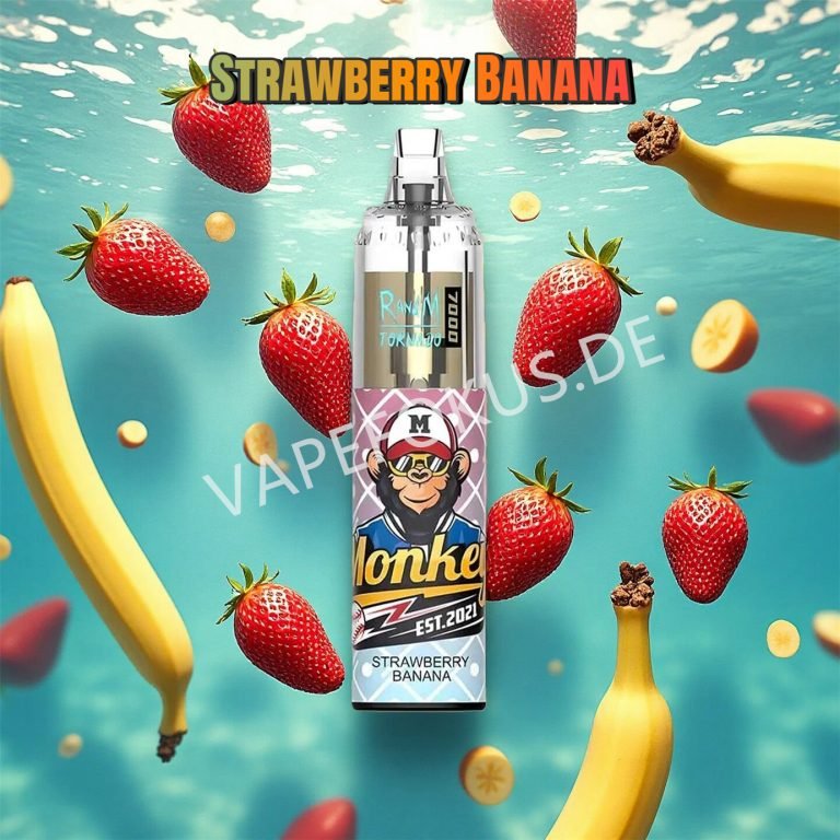 Strawberry Banana Randm Tornado 7000 Vfsdeiirt7000