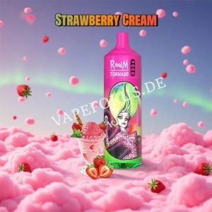 Strawberry Cream Randm Tornado 9000 Vfsdeiirt9000