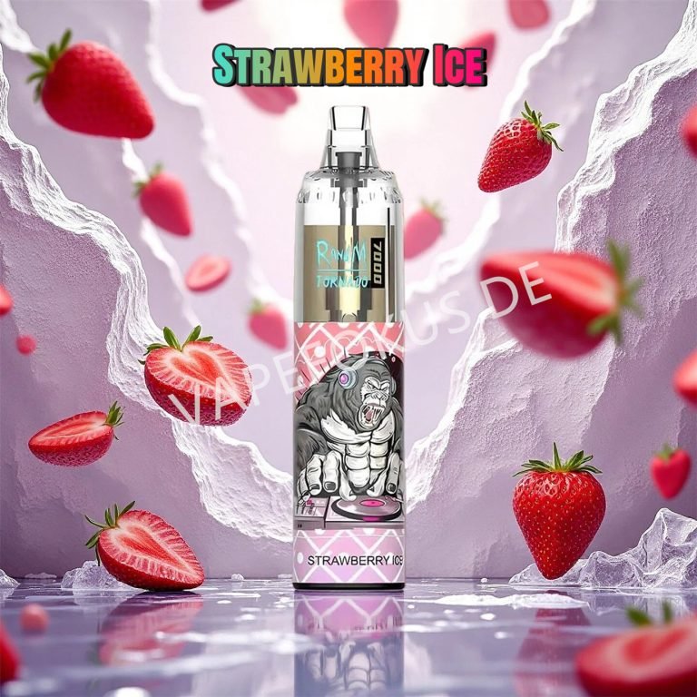 Strawberry Ice Randm Tornado 7000 Vfsdeiirt7000