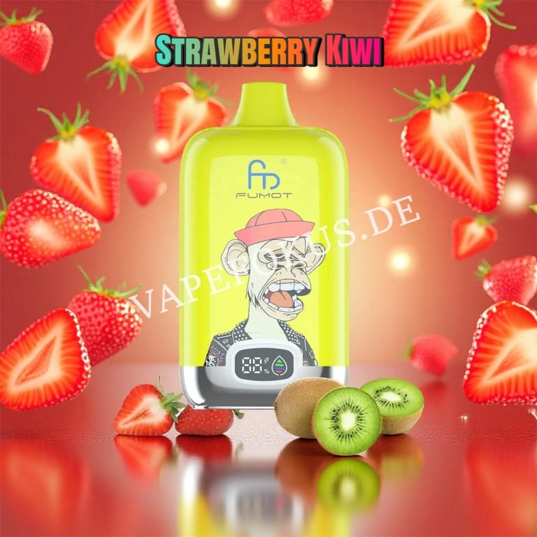 Strawberry Kiwi 12k Fumot Digital Box 12000 Vfsdeiirt12000n2