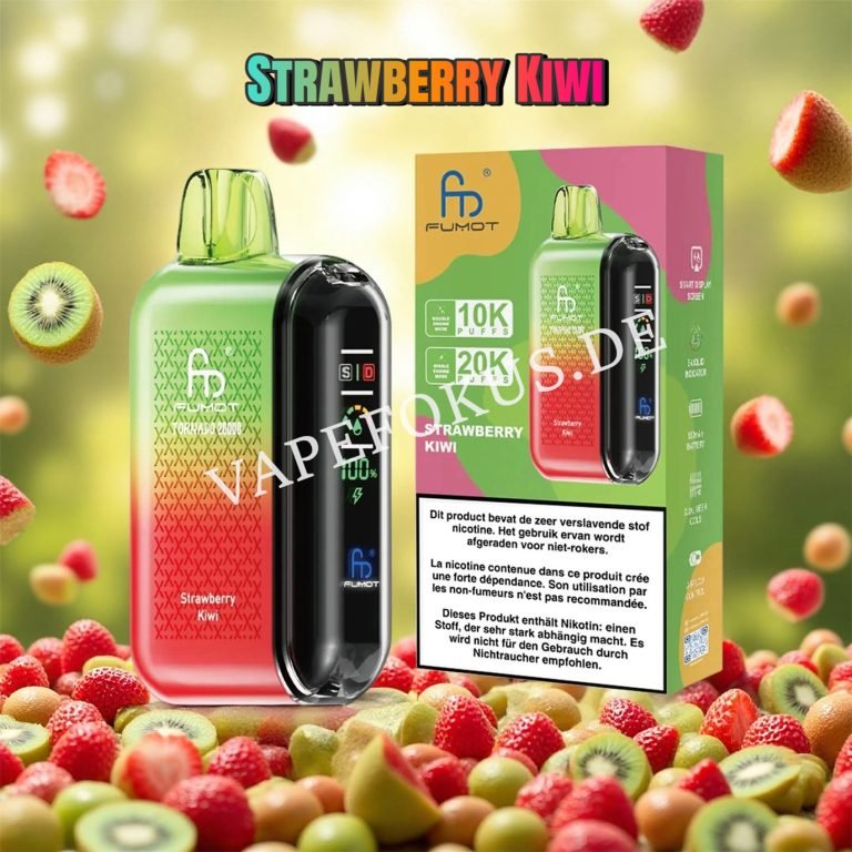Strawberry Kiwi 20k Fumot Tornado 20000 Vfsdeiirt20000