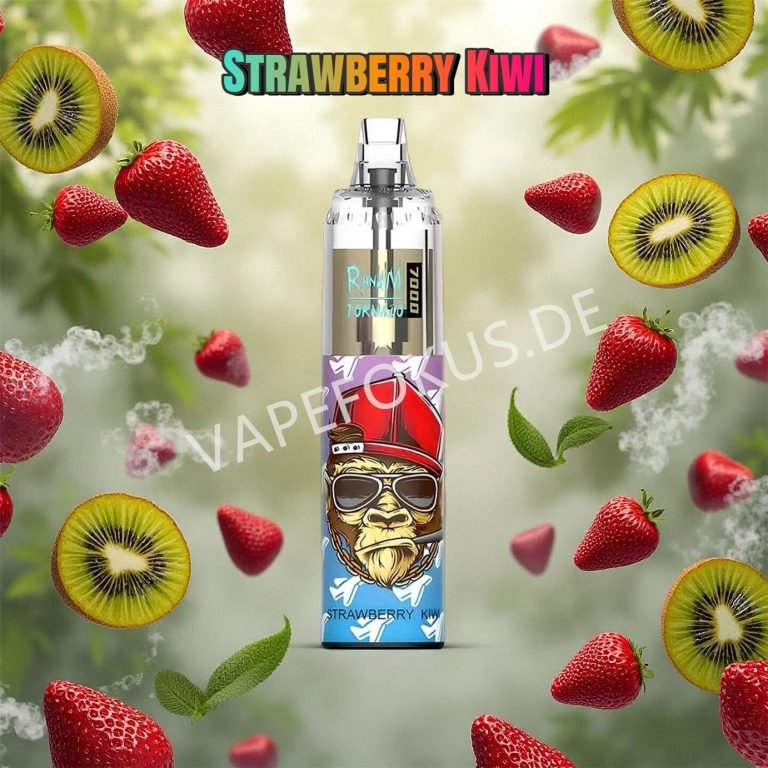 Strawberry Kiwi Randm Tornado 7000 Vfsdeiirt7000