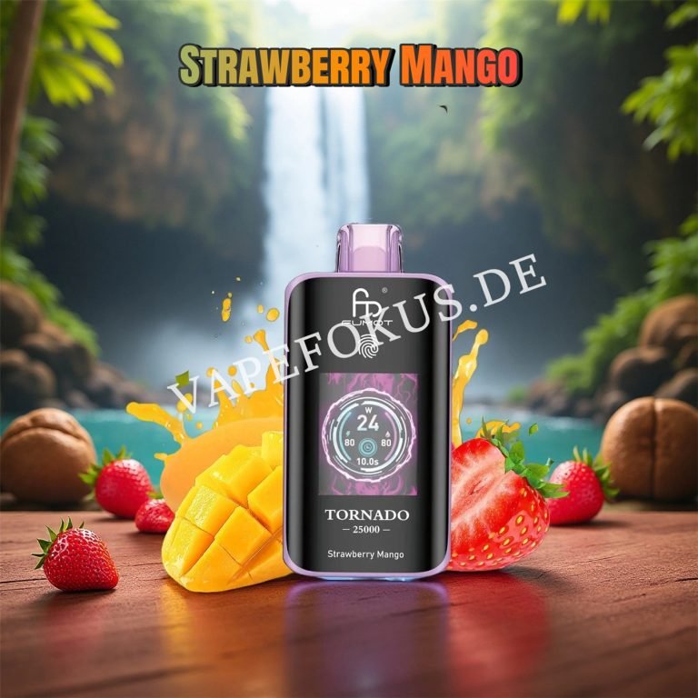 Strawberry Mango 25k Randm Tornado 25000 Vfsdeiirt25000