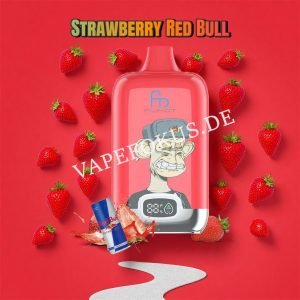Strawberry Red Bull 12k Fumot Digital Box 12000 Vfsdeiirt12000n2