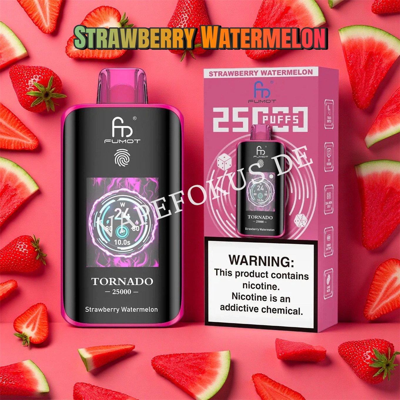 Strawberry Watermelon 25k Randm Tornado 25000 Vfsdeiirt25000