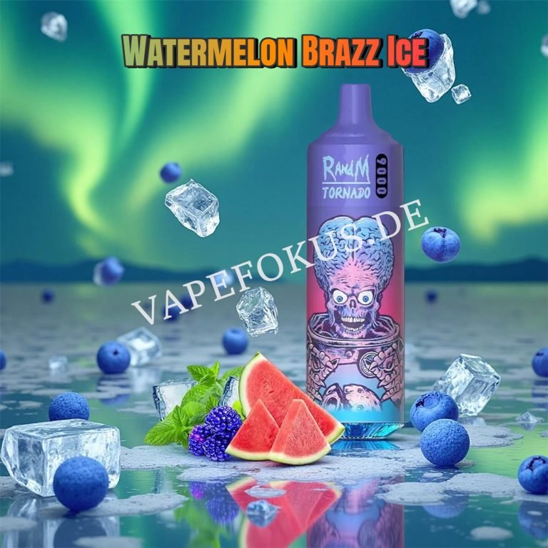 Watermelon Brazz Ice Randm Tornado 9000 Vfsdeiirt9000