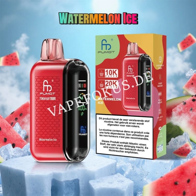 Watermelon Ice 20k Fumot Tornado 20000 Vfsdeiirt20000